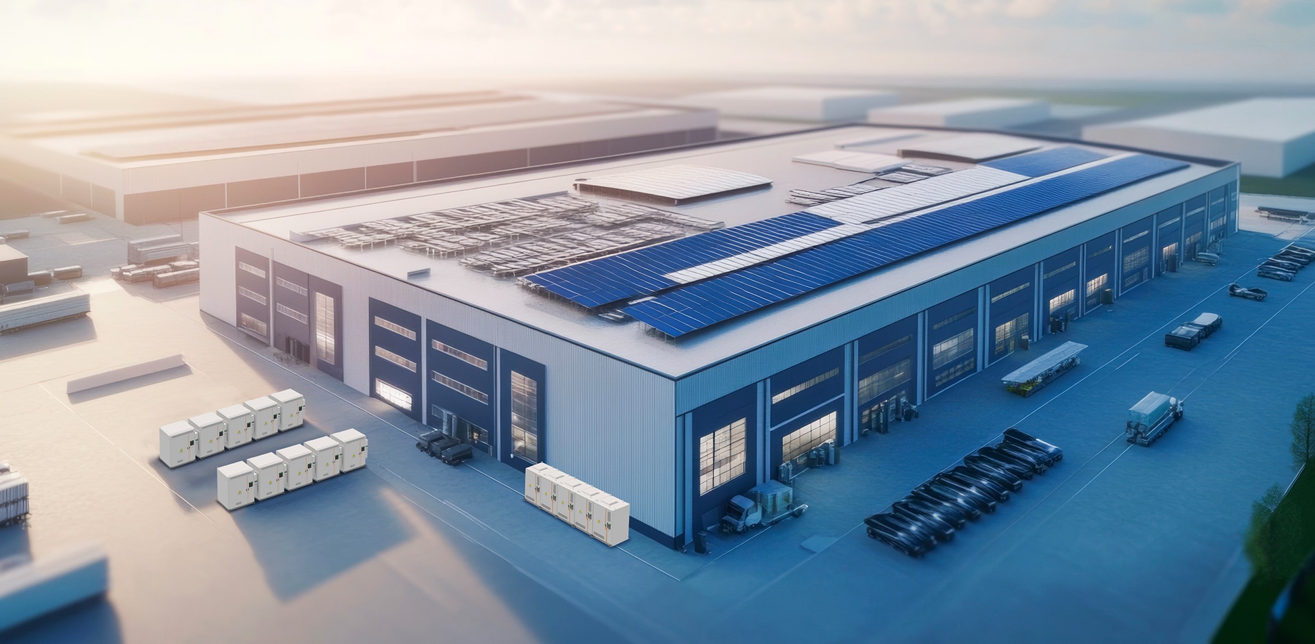 Solax battery system banner for C&I use